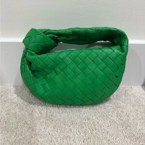 BOTTEGA AUTHENTIC GREEN MINI JODIE